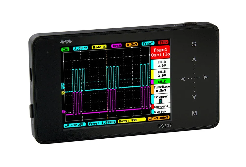 DSO212 DS212 dsso сенсорный 2 канальный мини цифровой осциллограф|oscilloscope digital|oscilloscope