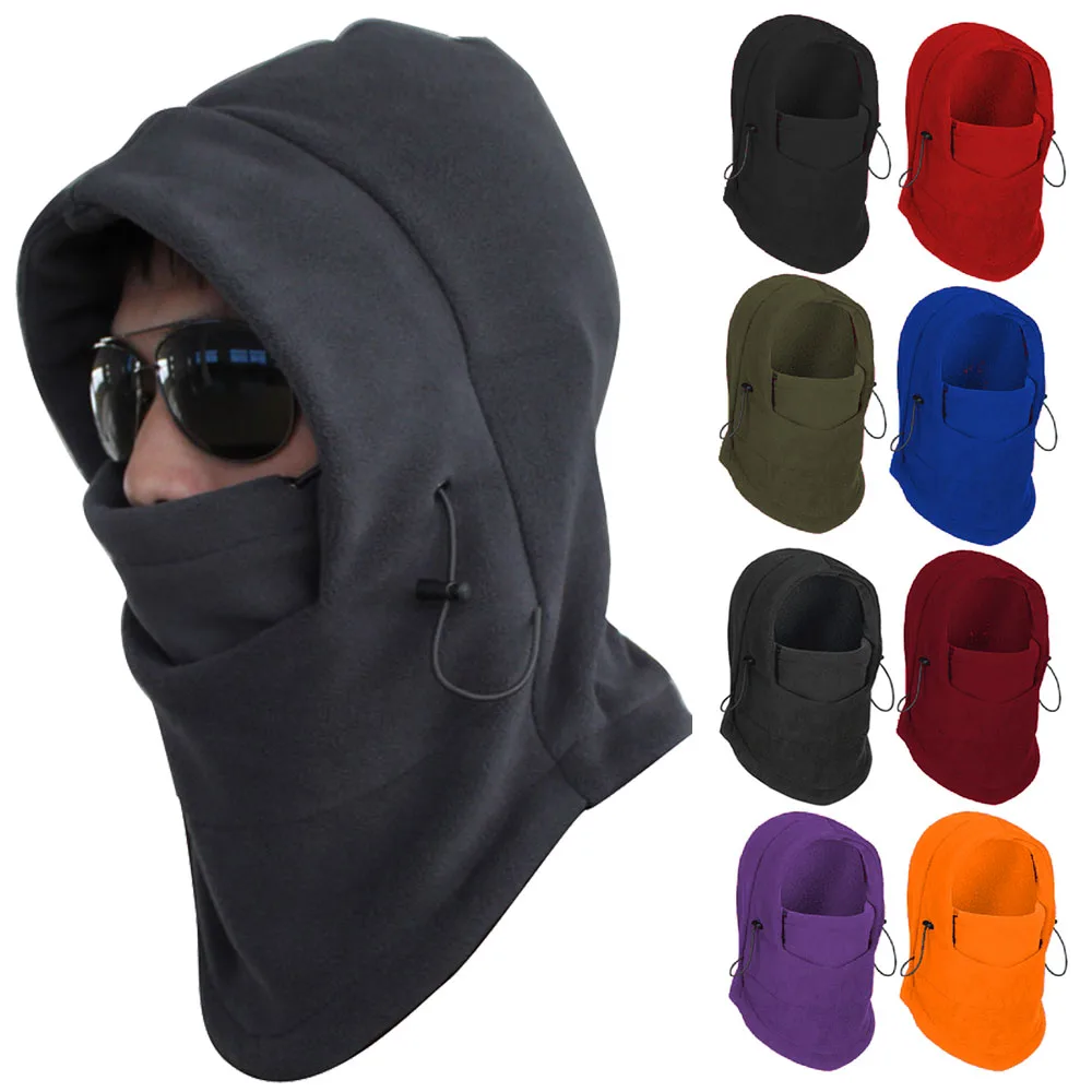 Мужская и женская теплая Балаклава 6 в 1 Теплая Лыжная маска для лица|cap fitness|cap