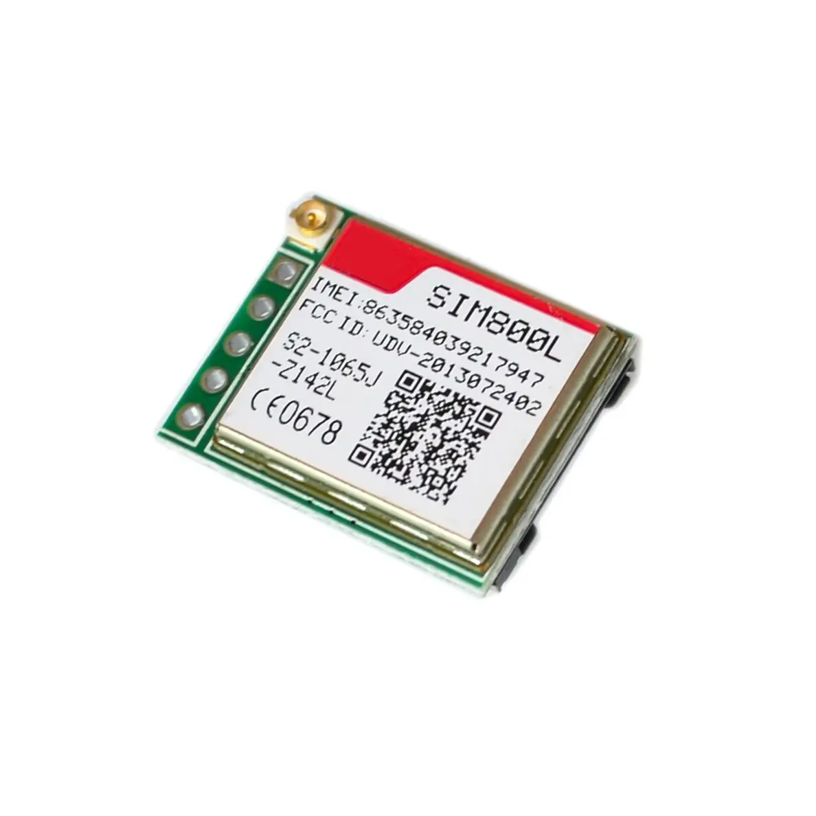 SIM800L беспроводной GSM GPRS модуль Quad-Band W/антенный кабель Cap | Электронные компоненты и