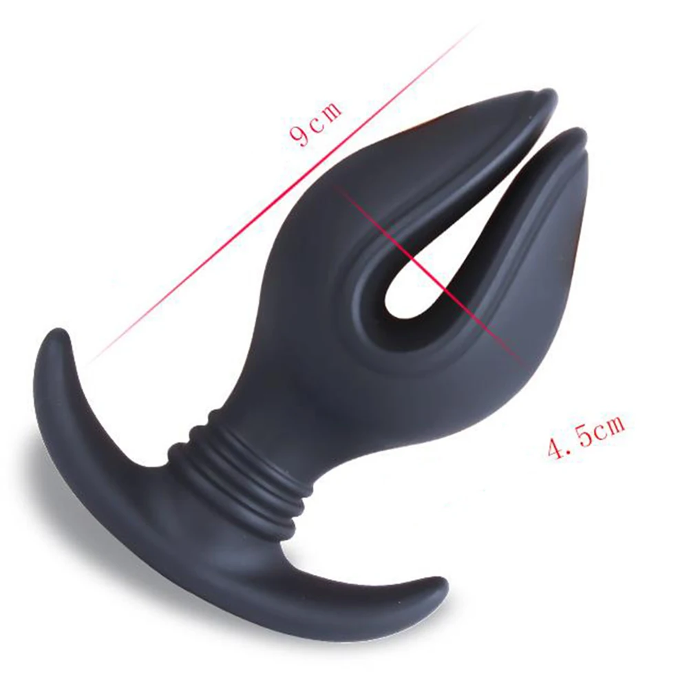 Silicone Anal Dilator Opening Butt Plug Expander Speculum Sex Toy For men Women Trainer for Couples Shop | Красота и здоровье