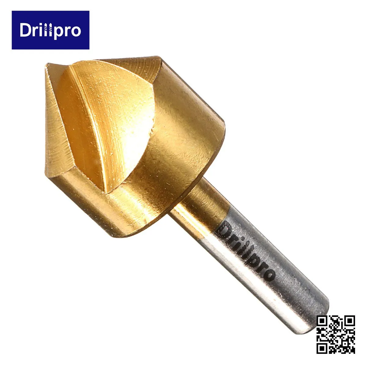 

DB-C1 5pcs 6/10/13/16/19mm Titanium Countersinks Chamfering Cutter Drill Press Woodworking Drill Bits Wood Drilling