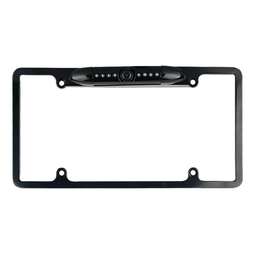 Новое поступление автомобильная рамка для номерного знака США камера заднего