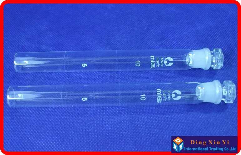 (6 шт./лот) 10 мл стеклянная колориметрическая трубка цветная сравнения