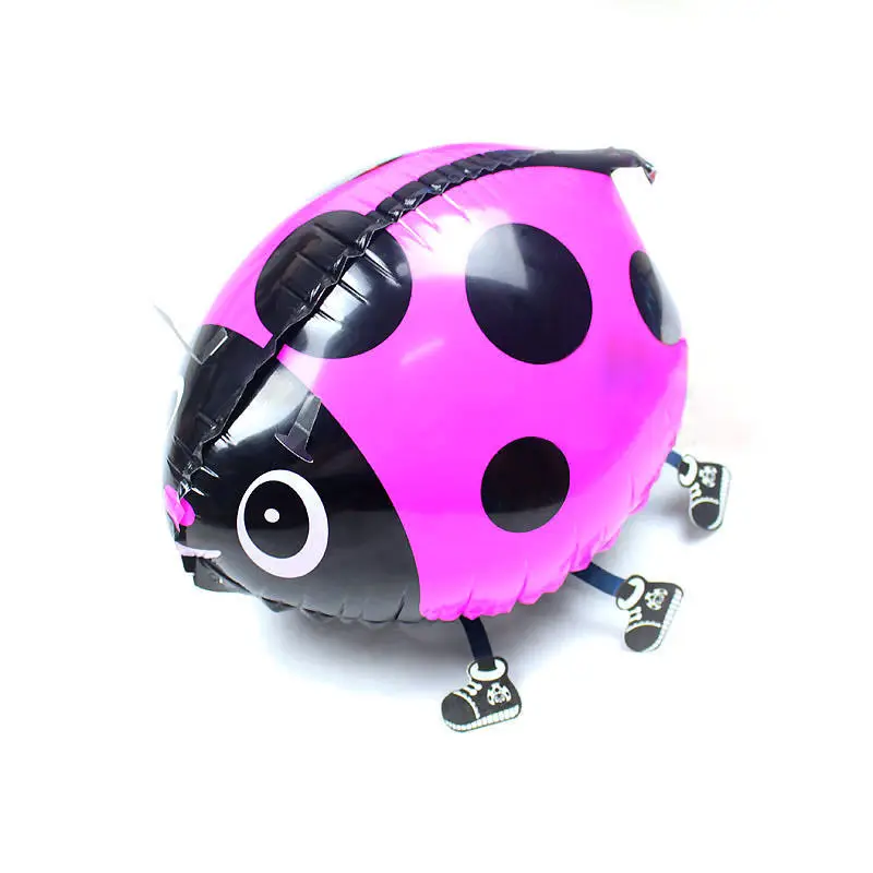 Милая Божья коровка моделирование фольги мультфильм украшения из воздушных