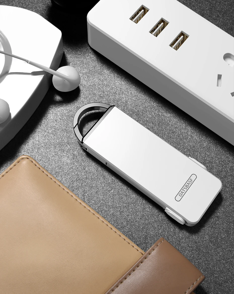 OATSBASF уникальный брелок 3 в 1 с адаптером type C кабель зарядного устройства для iPhone XS X 8 7 Plus зарядный кабель для huawei P10 pro