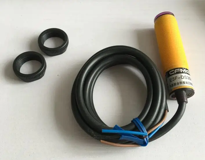 5 шт. фотоэлектрический переключатель E3F DS30P2 10 30VDC 30 см датчик M18 PNP NC 3 провода
