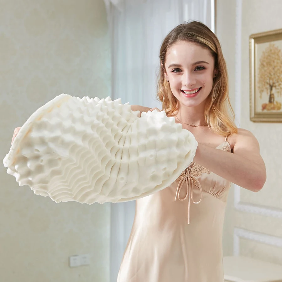 Полностью натуральная подушка для здоровья шейного отдела позвоночника