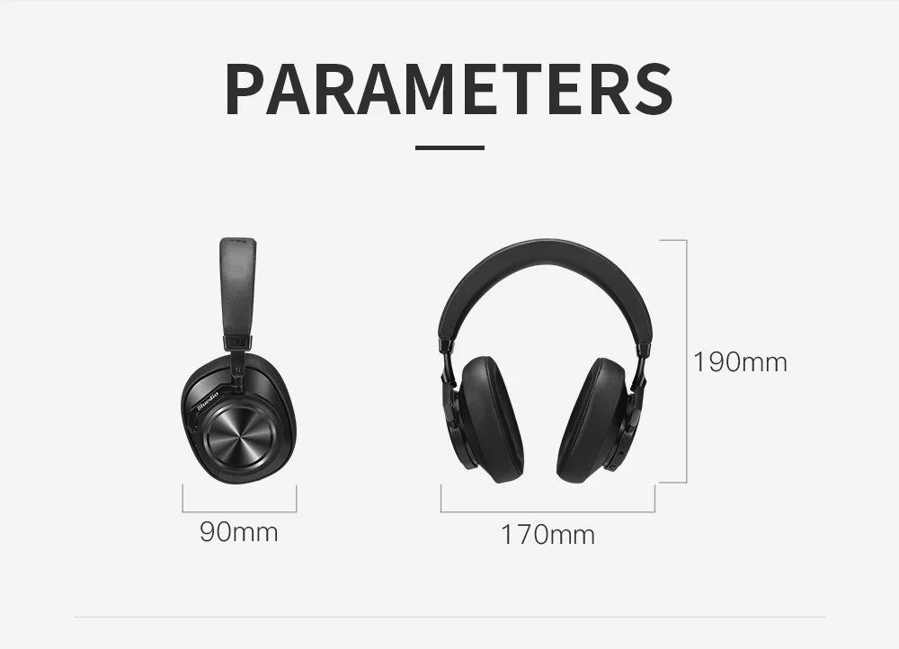 Bluedio T7 беспроводные Bluetooth наушники Новые многофункциональные HIFI стерео активные шумоподавления распознавание лица Музыкальная гарнитура