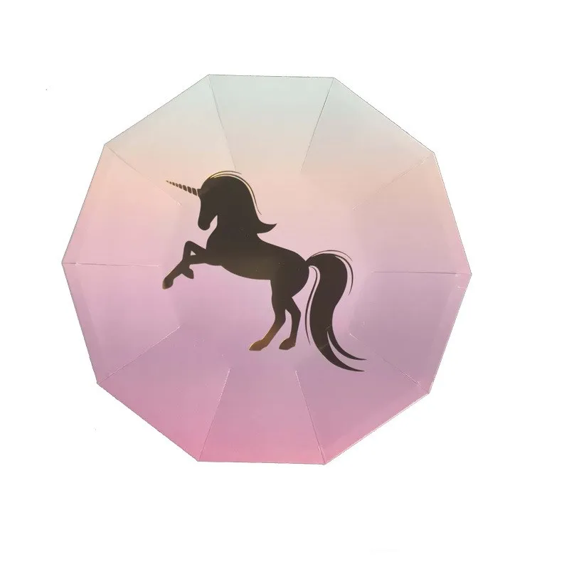 8 шт./пакет Фламинго с надписью Unicorns на день рождения Свадебная вечеринка