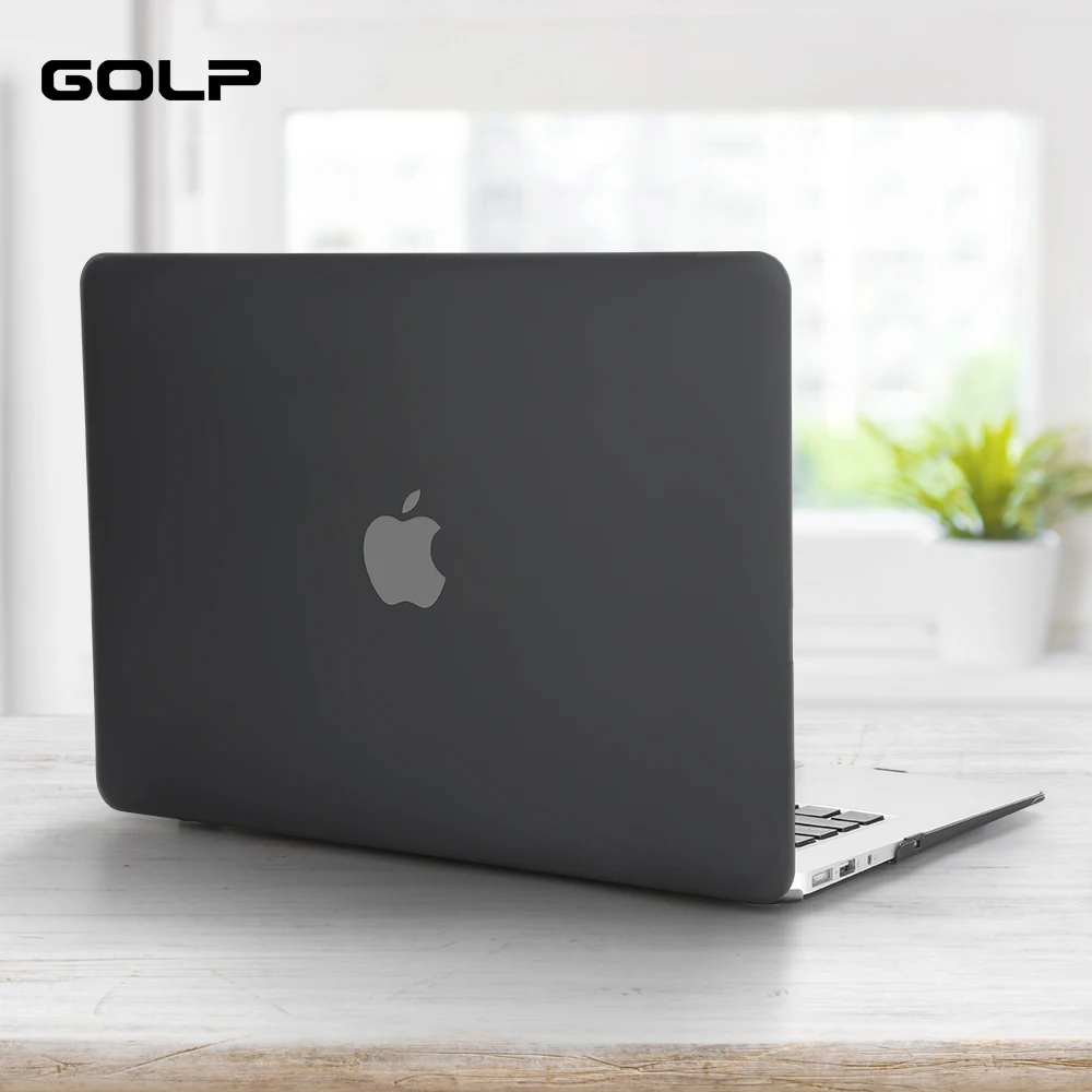 Для macbook air 13 Чехол, GOLP Матовый Прозрачный жесткий чехол для ноутбука для macbook air Pro retina 11 12 13 13,3 дюймов