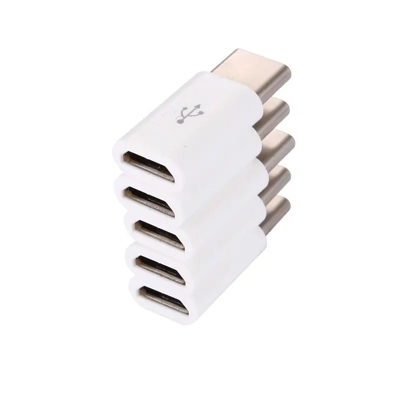 Адаптер micro A мама USB C male Type к Micro для зарядного устройства ZUK Z2 P9 p10 Plus Honor 8 letv nexus 100