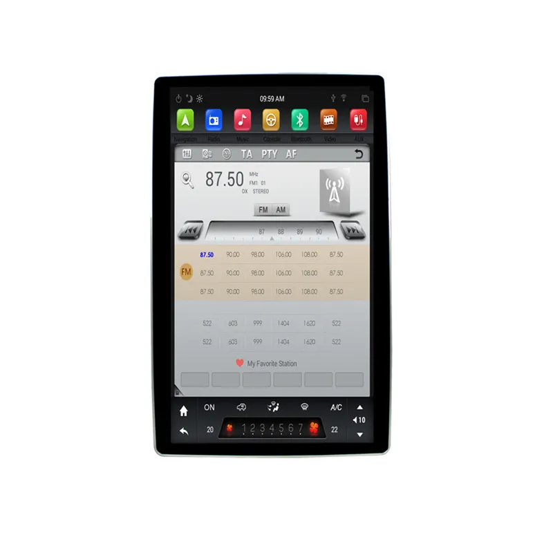 12 8 'ƈDIN AHD 960P Android 1 автомобильный Радио Мультимедиа gps стерео плеер для