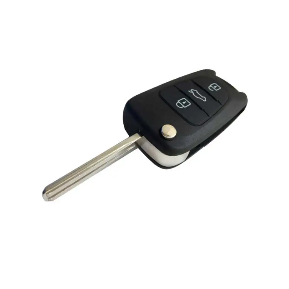 3 Buttons Car Flip Remote Key Shell Folding Case Cover For Kia K2 K5 Sportage Cerato Rio Accessories |