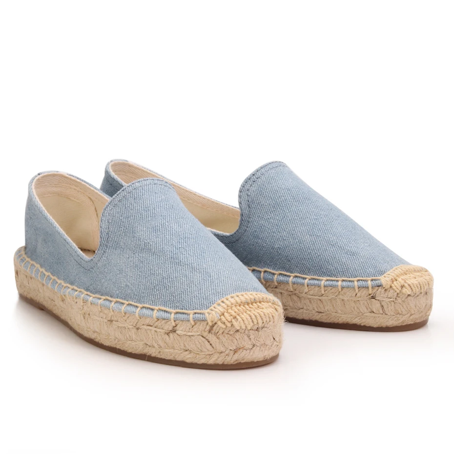 2019 г. женские эспадрильи на плоской платформе женская повседневная обувь