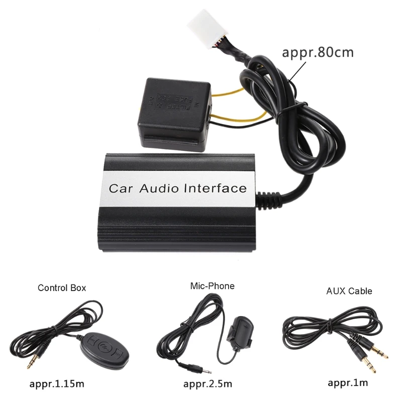 

Car-Styling Bluetooth Kits MP3 AUX Adapter Interface For Toyota Lexus Scion 2003-2011 Automobiles Bluetooth Car Kit