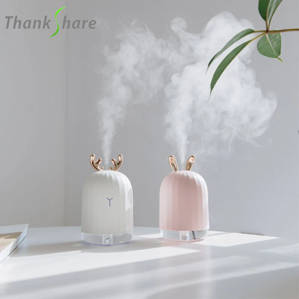 THANKSHARE милый белый олень розовый кролик увлажнитель воздуха креативный - Фото №1