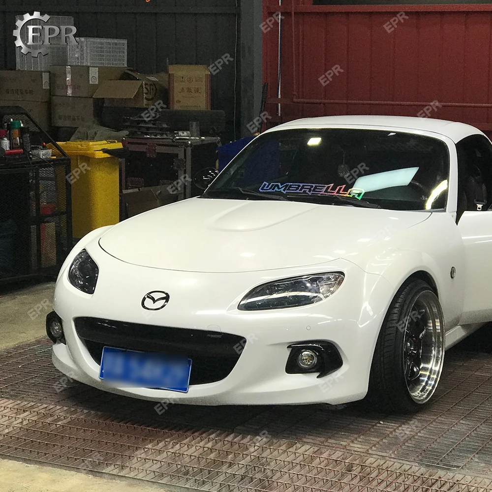FRP бампер для Mazda MX5 Roaster Miata NC3 OEM Наборы переднего бампера из стекловолокна (3 шт.) с