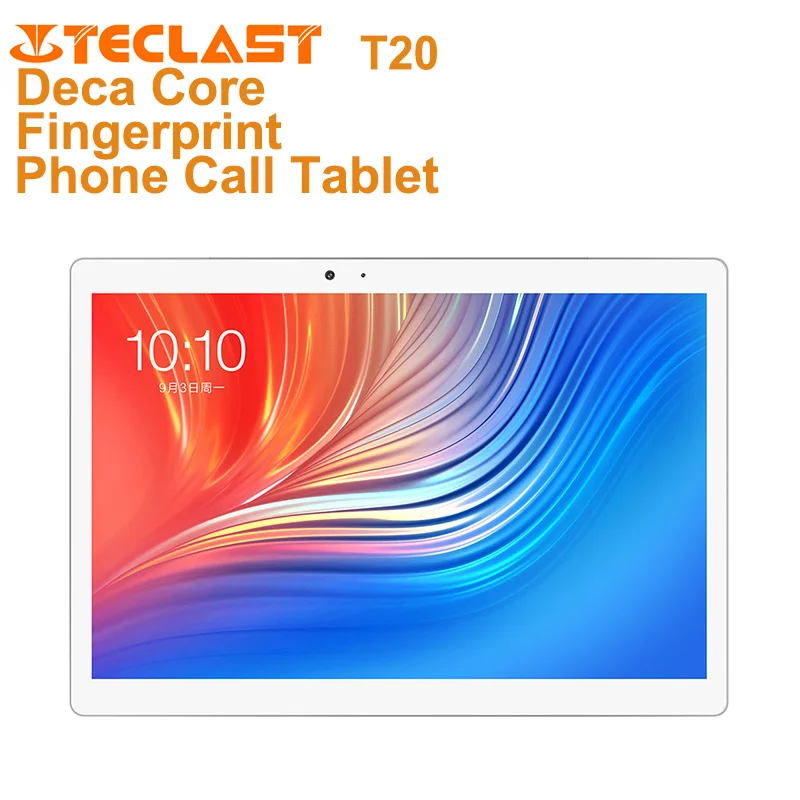 Teclast T20 4G Phablet 10 1 ''MT6797X X27 Deca Core Android 7 4 Гб + 64 двойной Wi Fi планшет отпечаток пальца