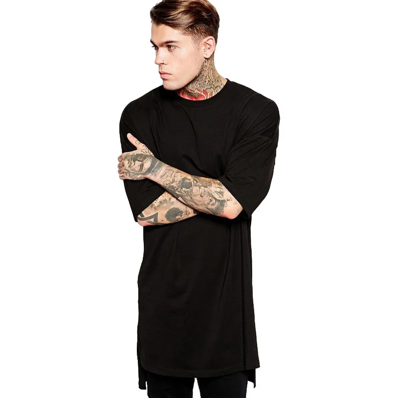 Футболка мужская белая с длинным рукавом в стиле хип хоп BMTX03|tees brands|brand men t shirtmens
