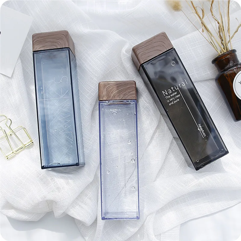Квадратные чайные кофейные кружки стакан для сока коробка напитков с деревянной