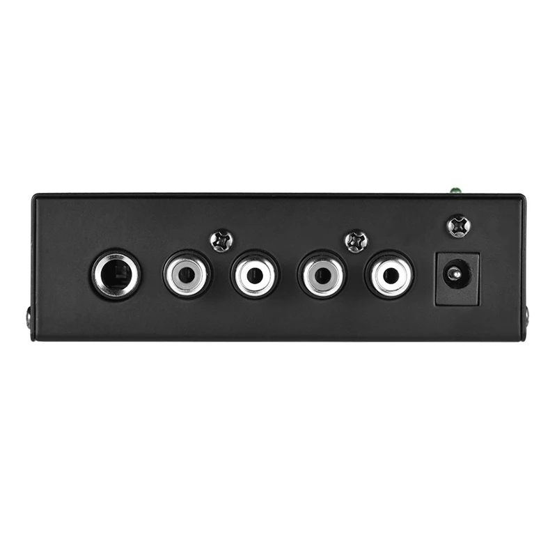 Ультра-компактный Phono предусилитель с Rca 1/4 дюйма Trs интерфейсы Preamplificador Phono предусилитель США Разъем для наушников Amplifie