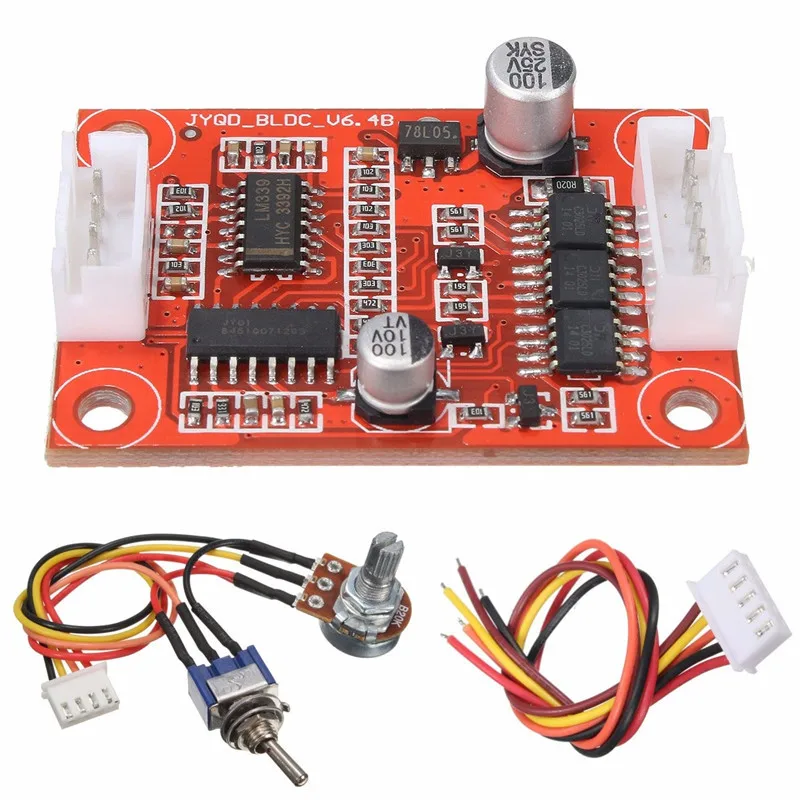 Bomba de Sobre-corrente w sem Escova Kit para Motor de Disco Motor Driver Controlador Board Faça Você Mesmo Rígido – Venda Quente dc 7.5 V-18 v 30