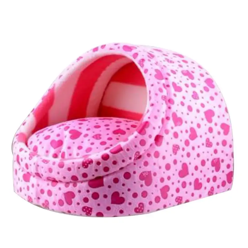 Three Size Dog Beds House Warm Colorful Lovely Lounger Kennel Cats Washable Product For Small Medium Pets Chihuahua Animal | Дом и сад