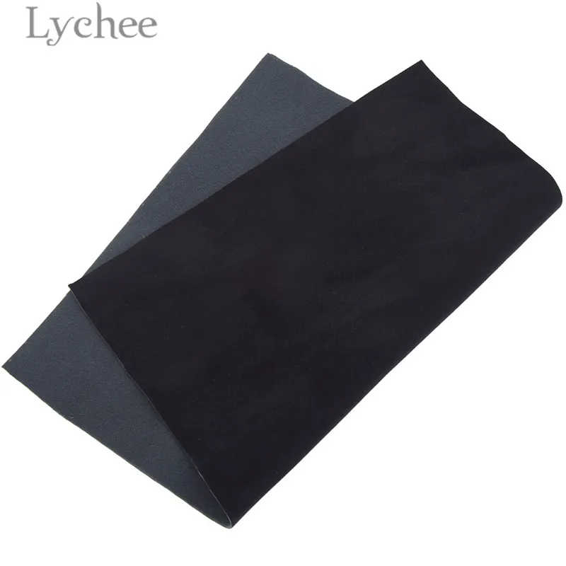 Lychee Life 29x21 см A4 бархат искусственная кожа ткань высокое качество сплошной цвет