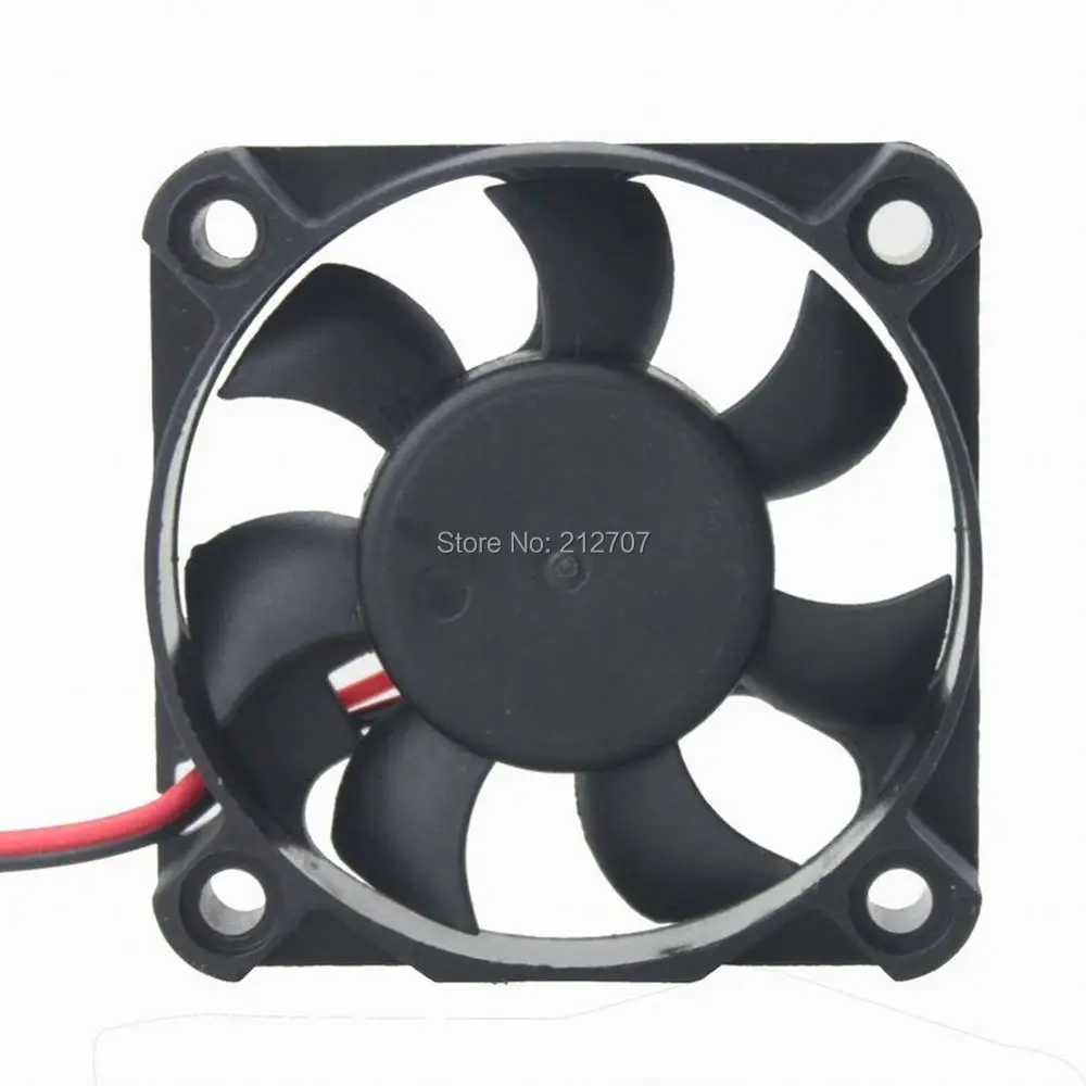 2 шт. Gdstime DC 12 В 2Pin 5 см 50 мм 50x50x10 5010 Бесщеточный вентилятор охлаждения постоянного