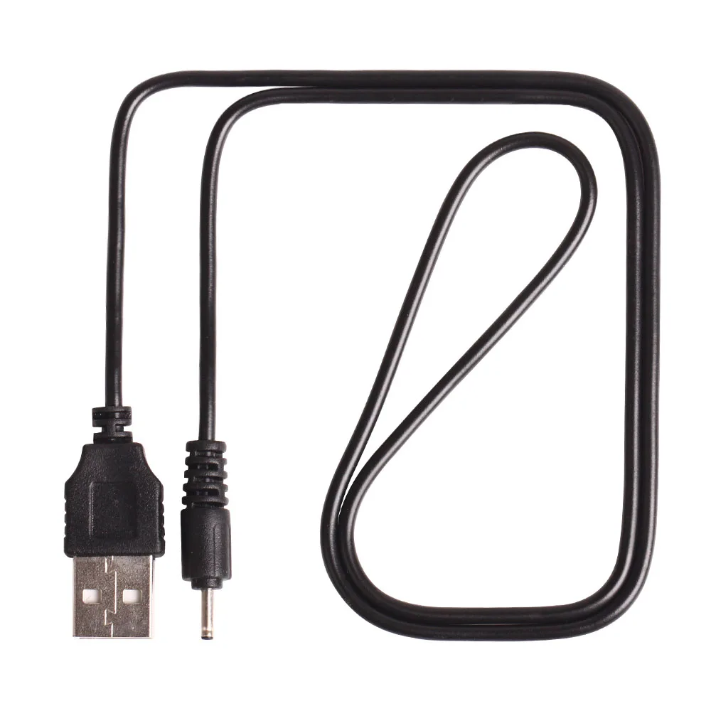 300 шт./лот высокоскоростное черное Зарядное устройство USB для DC2.0 DC 2 0 usb кабель мм