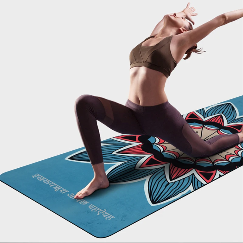Новый 3 5 мм натуральный каучук yoga коврик для мужчин и женщин фитнес начинающих