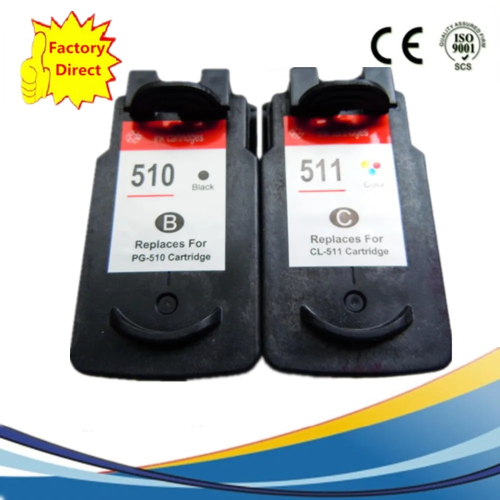 PG 510XL PG510XL CL 511XL CL511XL чернильные картриджи восстановленные Pixma MP270 MP272 MP280 MP282 MP330|ink