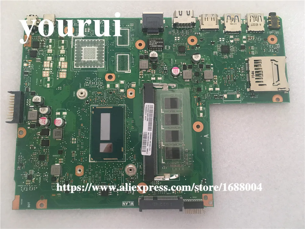 Оригинальный X540LA MB._ 4G/I5 5200U/AS SR23Y для ASUS X540 X540L X540LJ Материнская плата ноутбука USB3.0
