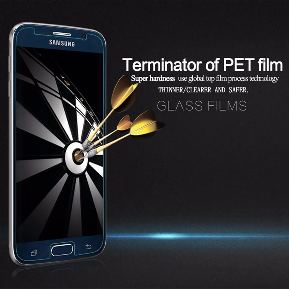 2 шт. с уровнем твердости 9 H ультра Тонкое защитное стекло для samsung S2 S3 S4 S5 J3 J5 J7 2017