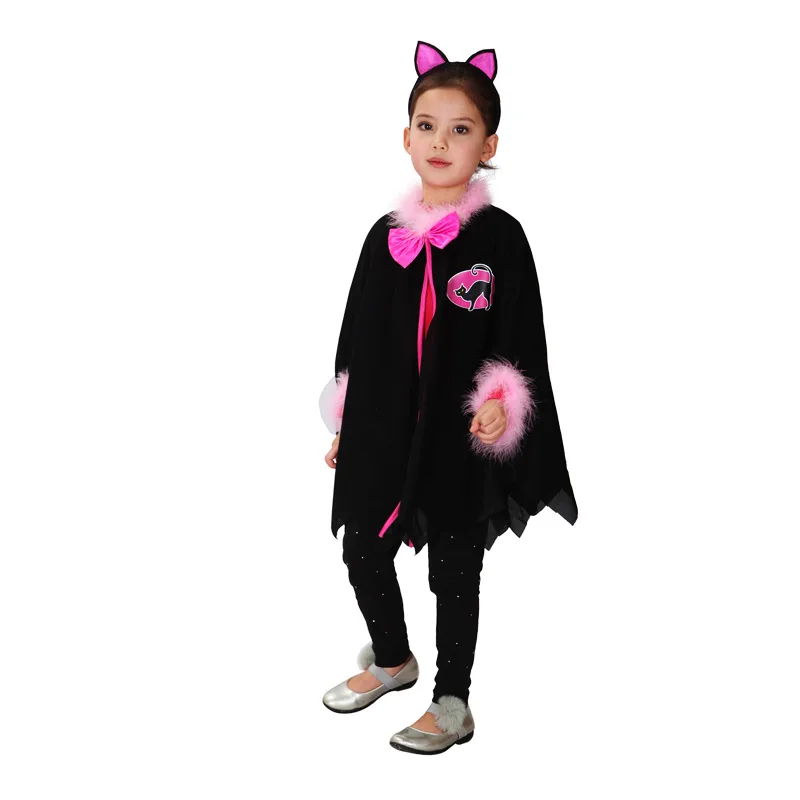 Детский Рождественский подарок карнавальный костюм с животными для девочек