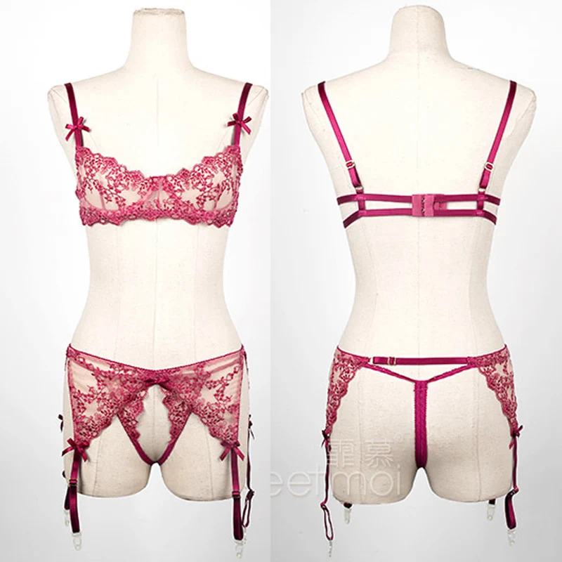 Сексуальное женское нижнее белье feжеле комплект с бюстгальтером пуш-ап