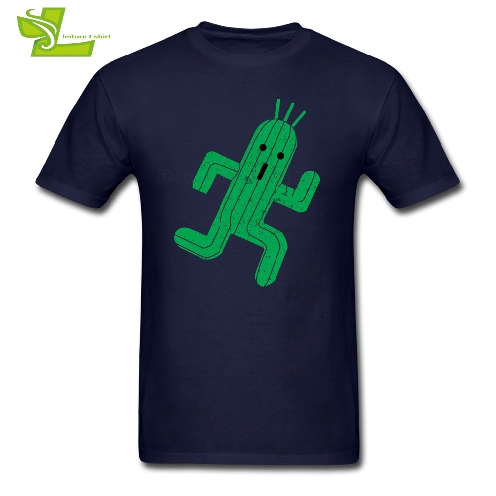 Футболка Cactuar Мужская футболка с коротким рукавом и круглым вырезом для взрослых