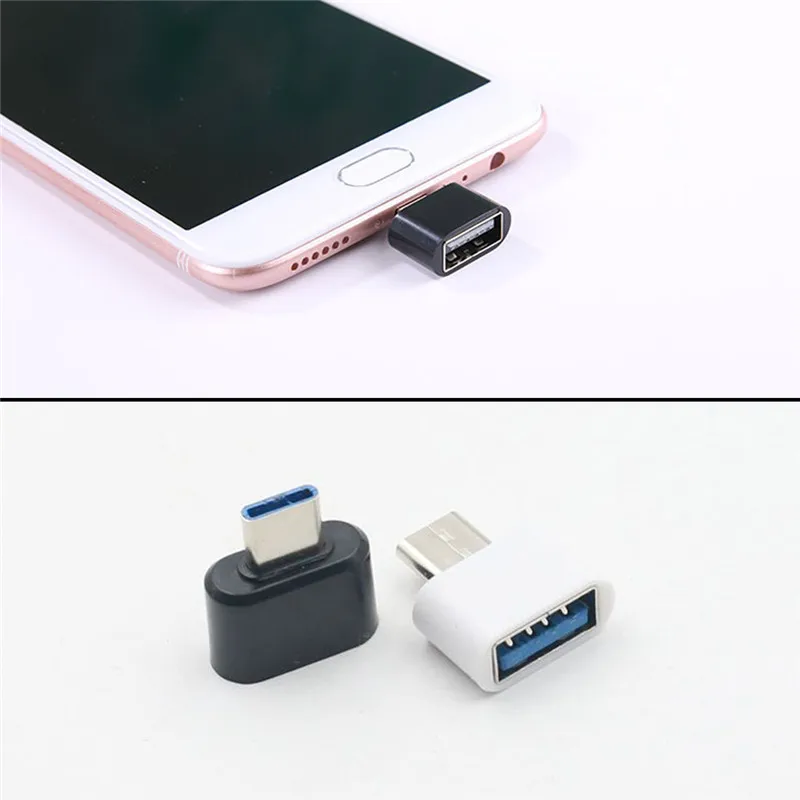 Микро usb-адаптер женский Тип C Micro USB OTG Тип кабеля type-C адаптер для iPhone 7 X Max samsung S8 LG G6 huawei P9 P10 usbc