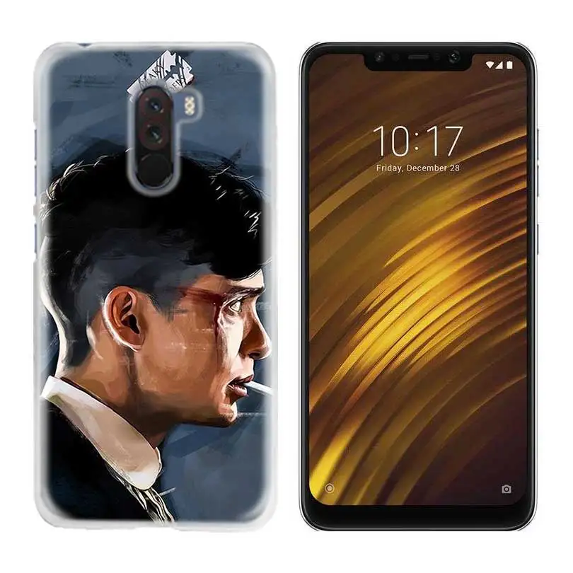 01 Case Cover Clear for Xiaomi Redmi Note 7 5 5A 6 6A Pro Plus S2 Mi 8 SE A1 A2 Lite Poco F1 Play Thomas Shelby Peaky Blinders - Цвет: 01