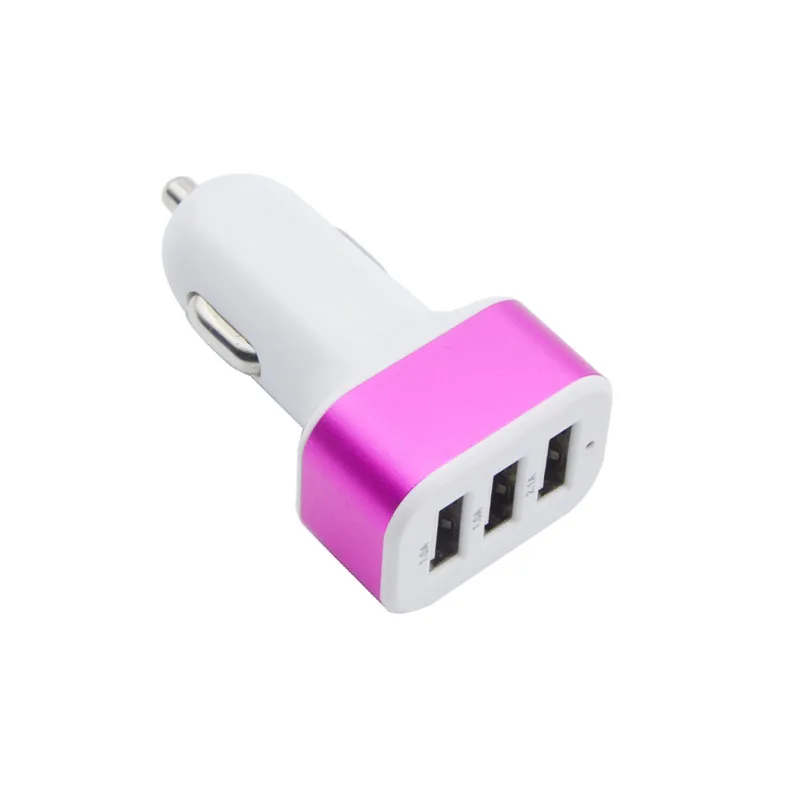 1 шт. 3 в микро авто двойной USB Автомобильный Кабель питания зарядное устройство