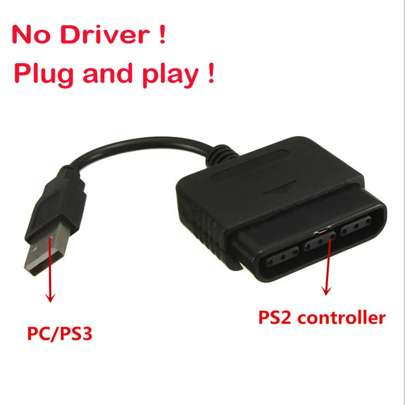 Для sony PS1 PS2 playstation Dualshock 2 Джойстик Геймпад для 3 PS3 PC USB игры контроллер адаптер конвертер кабель без драйвера