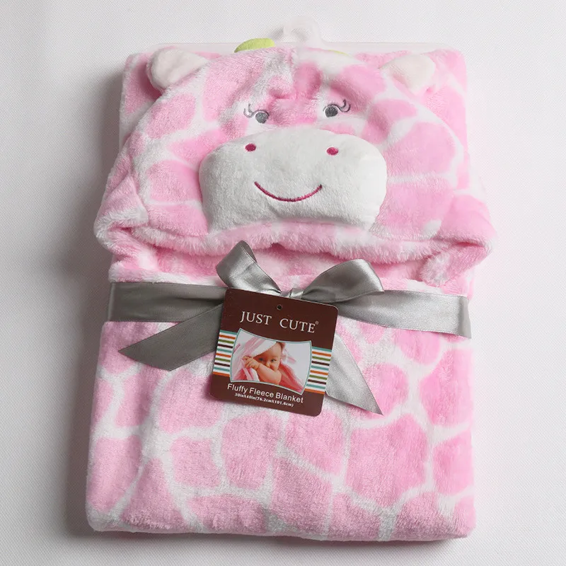 Новинка 2017 мягкий детский халат с капюшоном в виде животных высококачественный 16