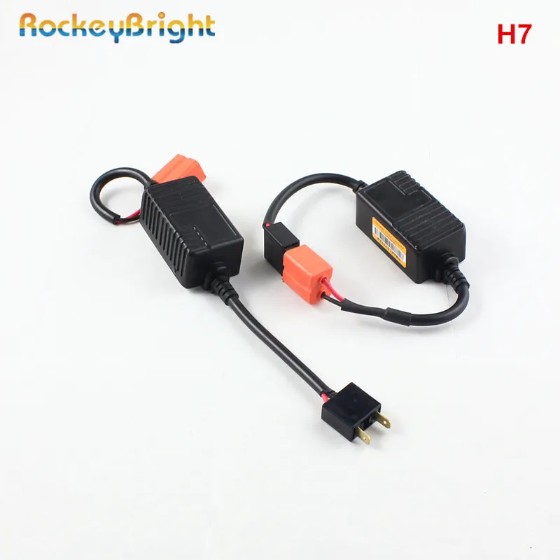 Rockeybright автомобильный H4 светодиодный декодер EK 5202 9006 led canbus предупредительный H7