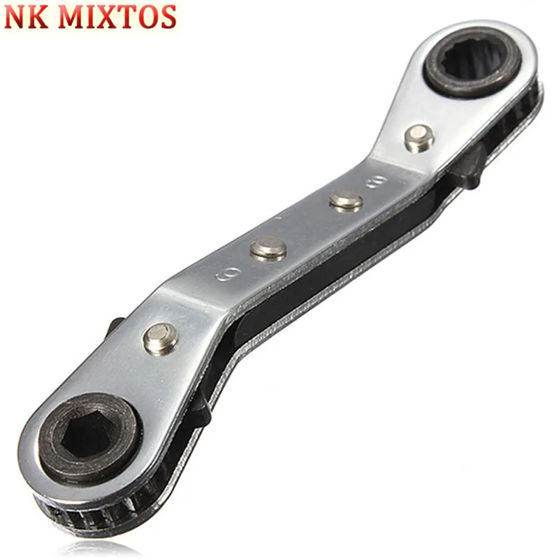NK MIXTOS 1 шт. метрическое офсетное двойное кольцо накидной ключ двусторонний