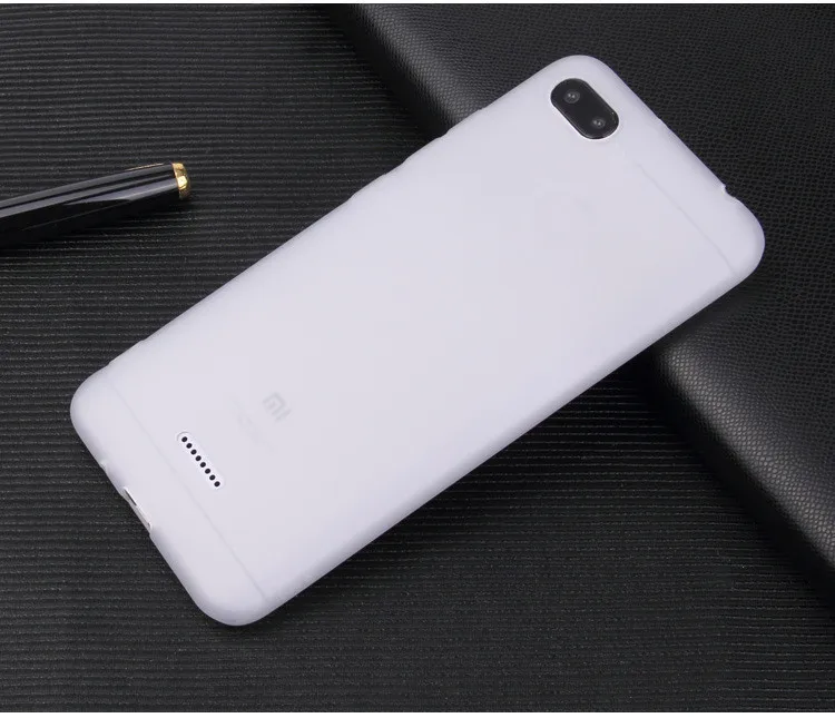 Чехол для Xiaomi Redmi 6a роскошный тонкий мягкий силиконовый чехол прозрачный из ТПУ