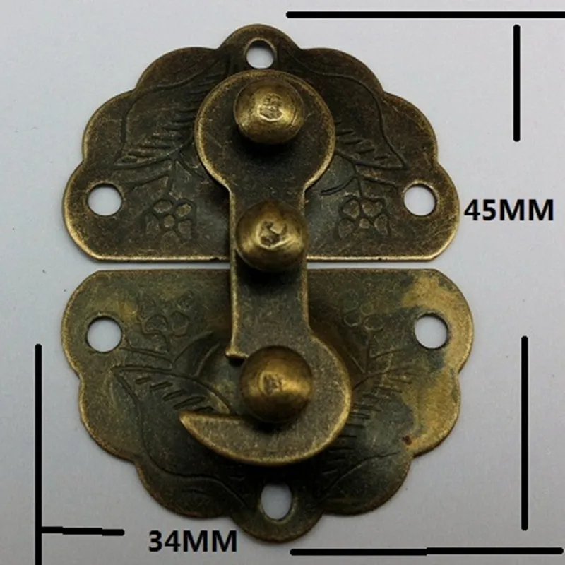 Металлическая защелка в античном стиле из цинка декоративные украшения сделай