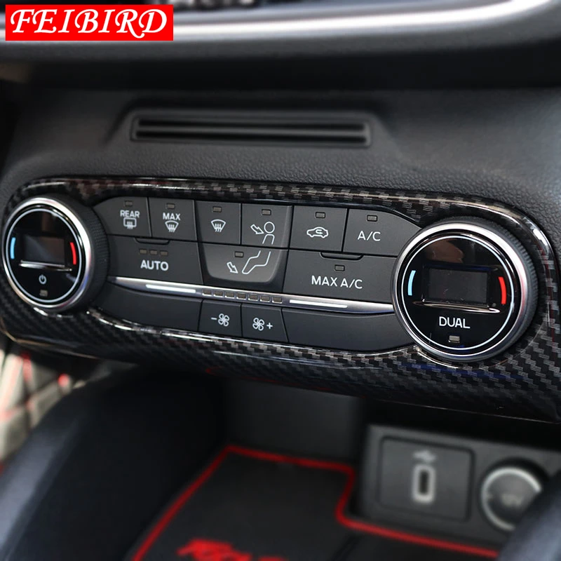 Накладки для салона из углеродного волокна для Ford Focus ABS, внутренняя дверь, подлокотник, окно, кнопка подъема, накладка