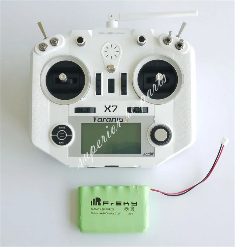 Frsky Taranis Q X7 QX7 2 4G 16Ch ACCST передатчик с хаптической вибрационной системой обратной
