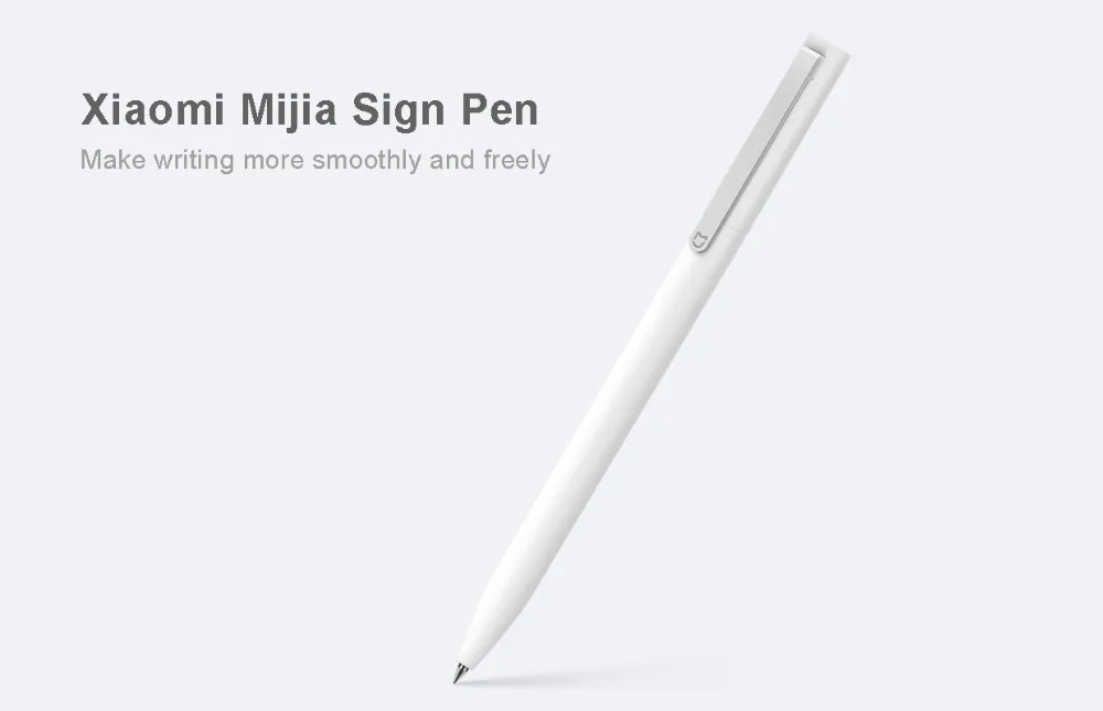 Xiao mi jia Sign Pen mi jia Япония заправка чернил 9,5 мм прочная ручка для подписи mi PREMEC гладкая швейцарская чернил черный Заправка