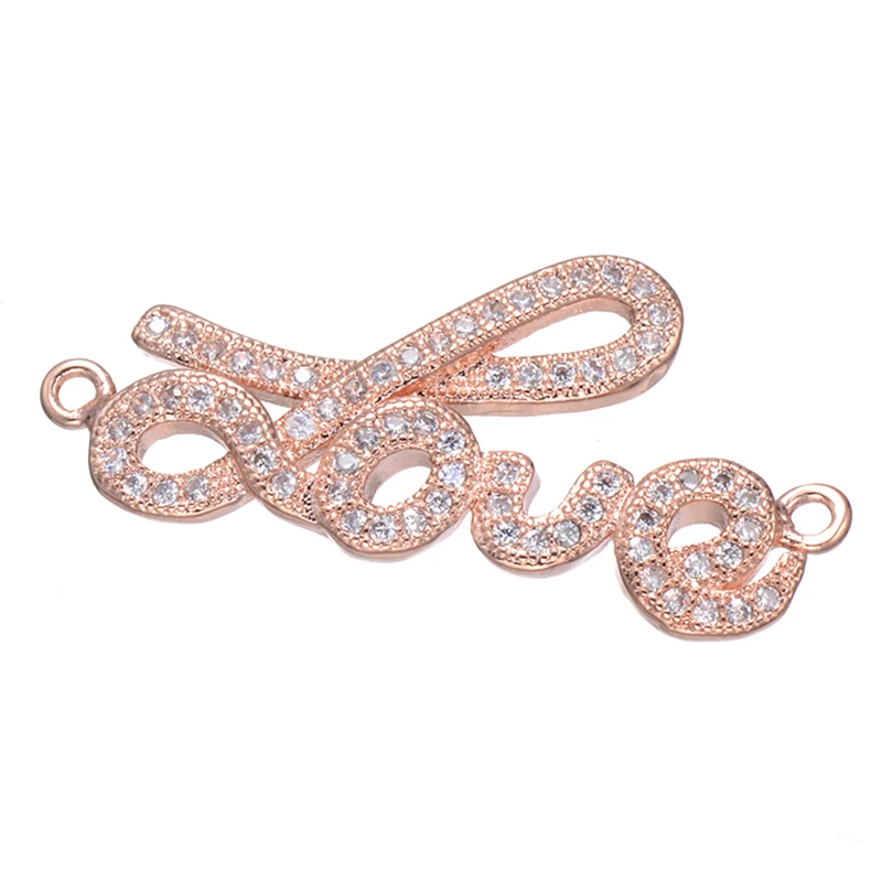 Принадлежности для ювелирных изделий 5 шт. блестящие циркониевые Подвески с